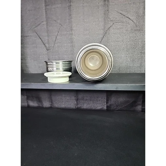 Vtg Orvis Portable Leather Picnic Tote Case 2 Stanley Aladdin Thermos & Handle - Picture 10 of 14